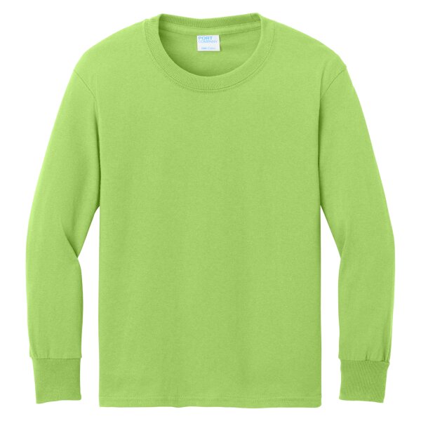 Youth Long Sleeve Core Cotton Tee Thumbnail