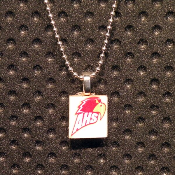 Hawks Scrabble Necklace Thumbnail